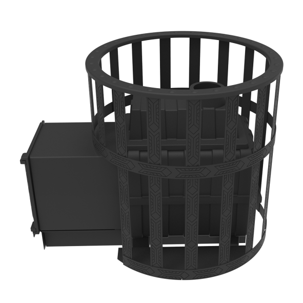 Печь для бани Воевода 20 ГАЗ сетчатый кожух — фото-578_4