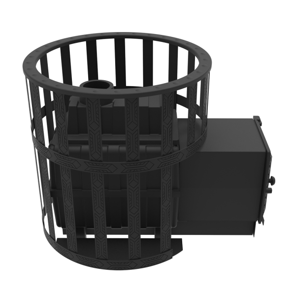 Печь для бани Воевода 20 ГАЗ сетчатый кожух — фото-578_5