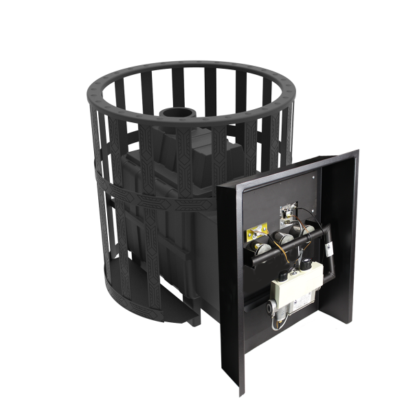 Печь для бани Воевода 20 ГАЗ сетчатый кожух — фото-578_1