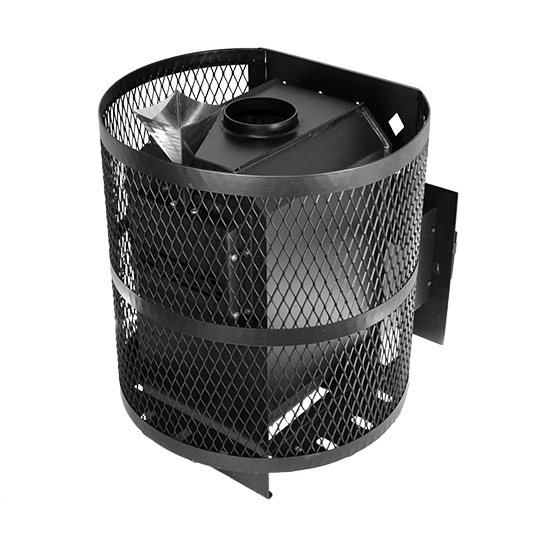 Печь Тундра-14 сетчатый кожух Закрытая каменка — фото-582_5