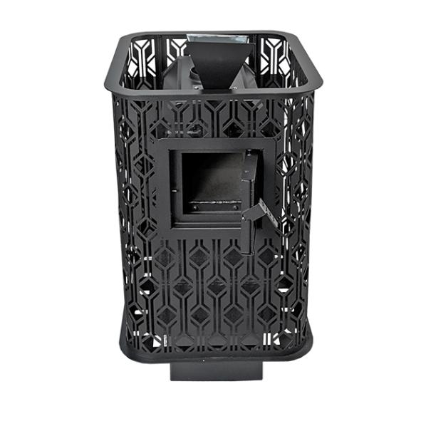 Чугунная печь для бани Венеция 22 ГАЗ Закрытая каменка из нержавеющей стали — фото-682_7