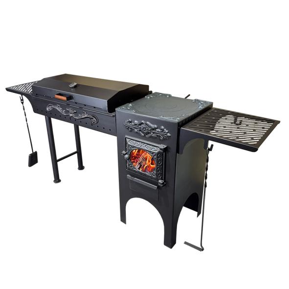 Кухня Гриль-мангал ДТ-3 стекло ЭКСКЛЮЗИВ — фото-599_2